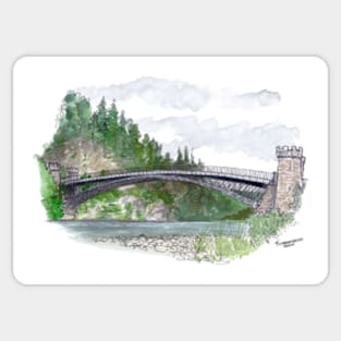 Craigellachie Bridge - Speyside Way Sticker